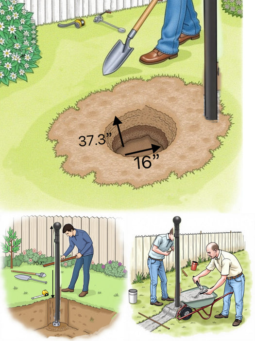 TMG-MG110P 6' Post