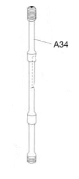 TMG-PD700S-A34 Through Bolt M27*570