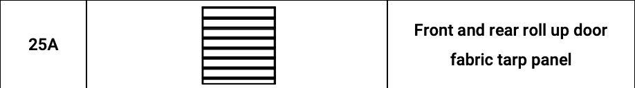 TMG-DT5055-PRO-25A  The roll-up door fabric cover panel, 32oz PVC900