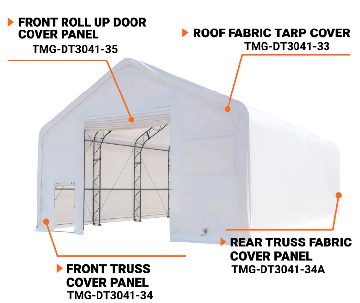 TMG-DT3041-33 Roof top cover, 32oz PVC900 (upgraded)