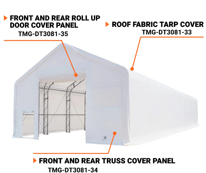 TMG-DT3081-33 Roof top cover, 17oz PVC450