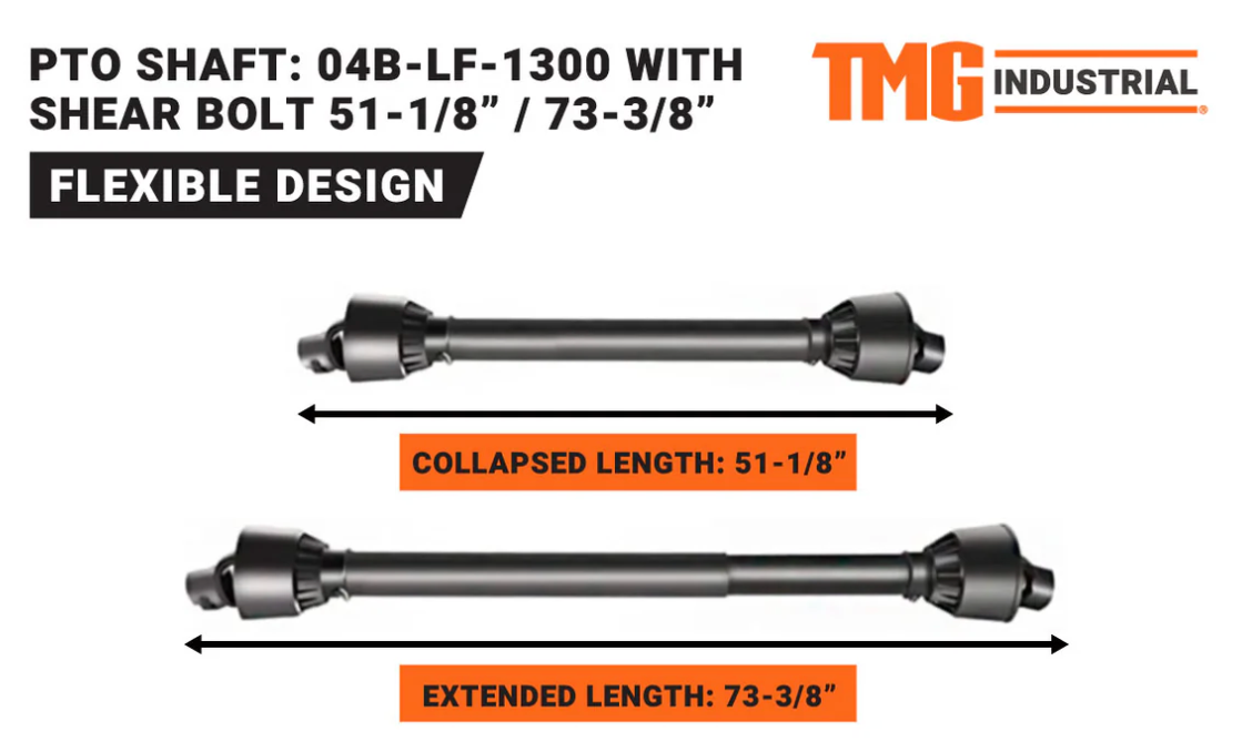 TMG-TPD12 PTO Shaft