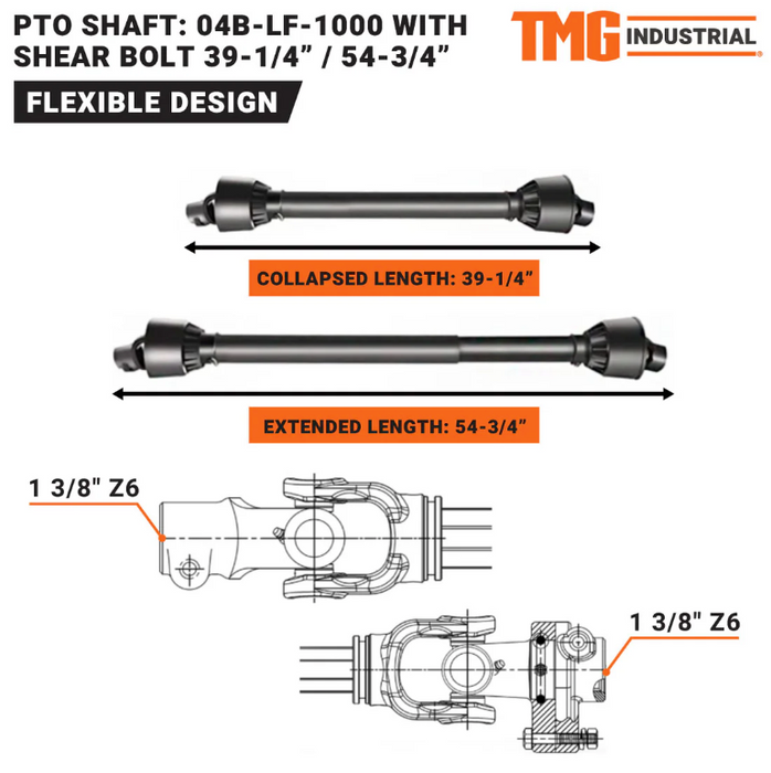 TMG-TFN72 PTO Shaft