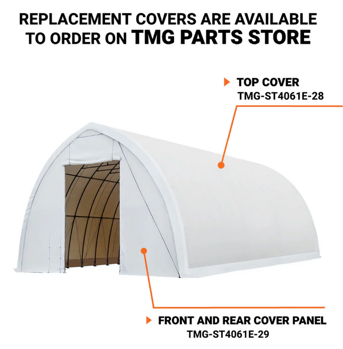 TMG-ST4061E-28 Top cover (11oz PE tarp)