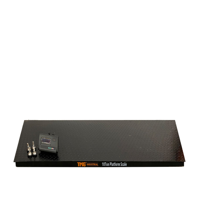 TMG-FSL03 6,600-lb Livestock Weighing Scale with Digital Display, Pre-calibrated, LB/KG Convertible, Lockable Gates, Load Cells