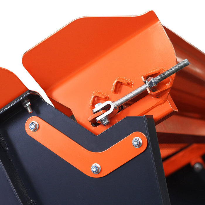 TMG Industrial 70” Vibratory Topsoil Rock Screen, 5.5 HP Kohler Engine, Cantilever Leaf-Springs, 30° Screen Deck, TMG-RSV70G