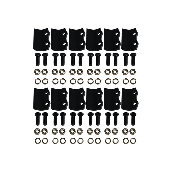 TMG-TMB55/70-73 Blades, Pack of 12, Hardware Included(W/o Blade Holders)