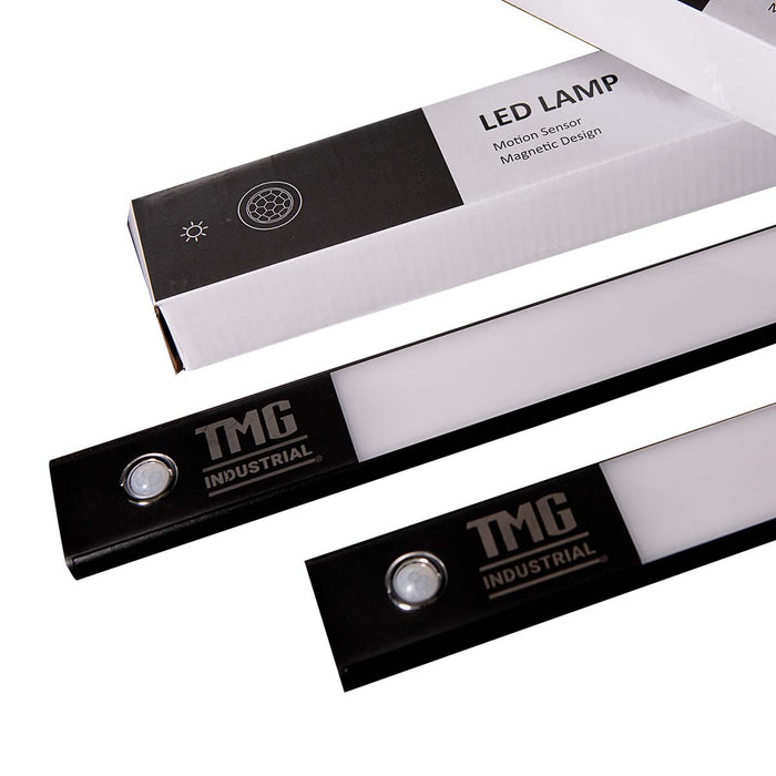 TMG Industrial Extreme-Duty Steel Garage Corner (13’ + 8’) Tool Chest w/Pegboard, Power Outlets, USB Port, Magnetic Motion LED Lamps, TMG-WBM15