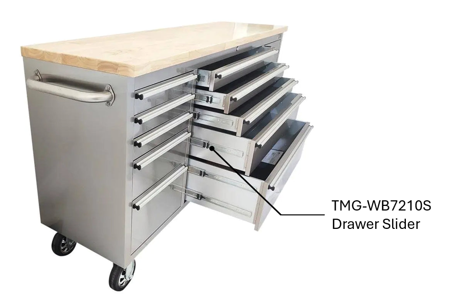 TMG-WB7210S Drawer Sliders (sold in pairs)
