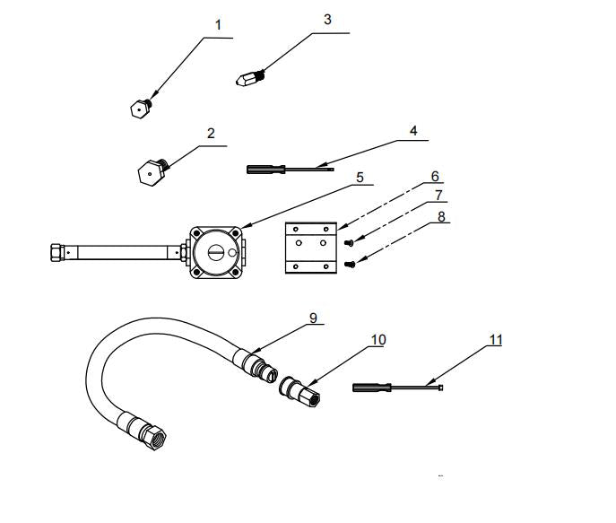 TMG-LKS08 NG conversion kit